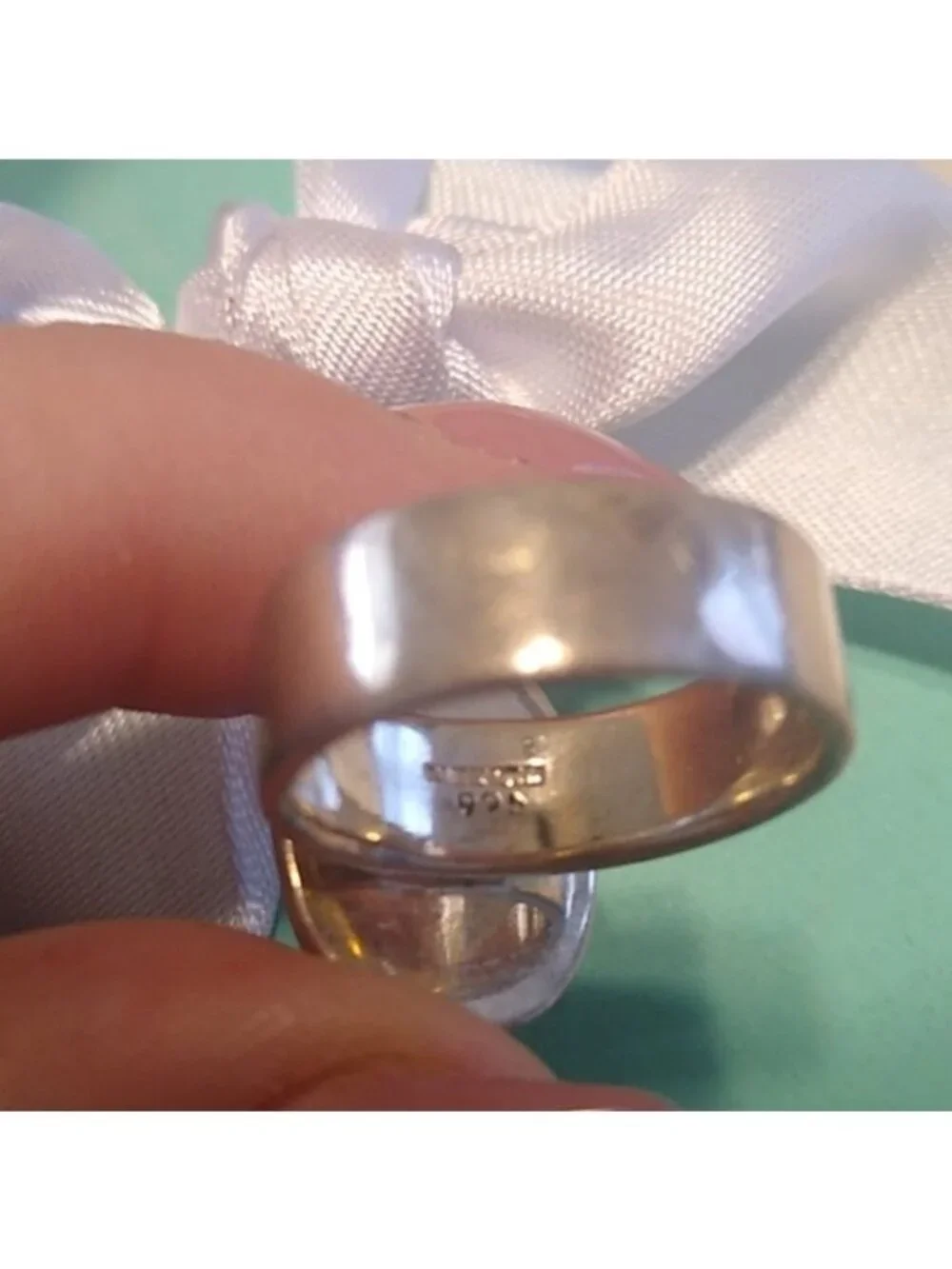 Sterling Silver Sonora Green Copper Turquoise Ring 925 Mexico, size 6.5